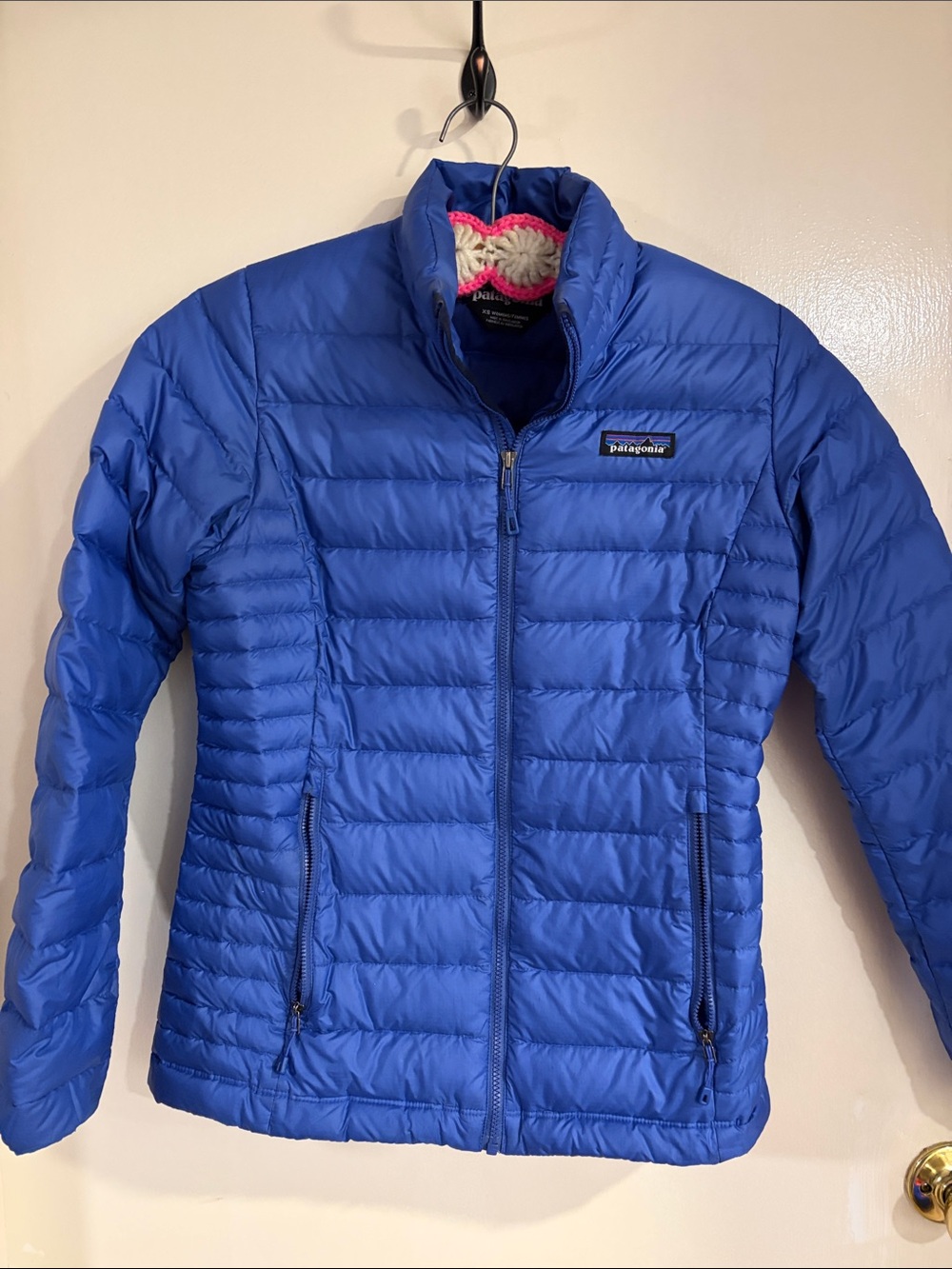 Patagonia Electric Blue Women's Puffy Jacket